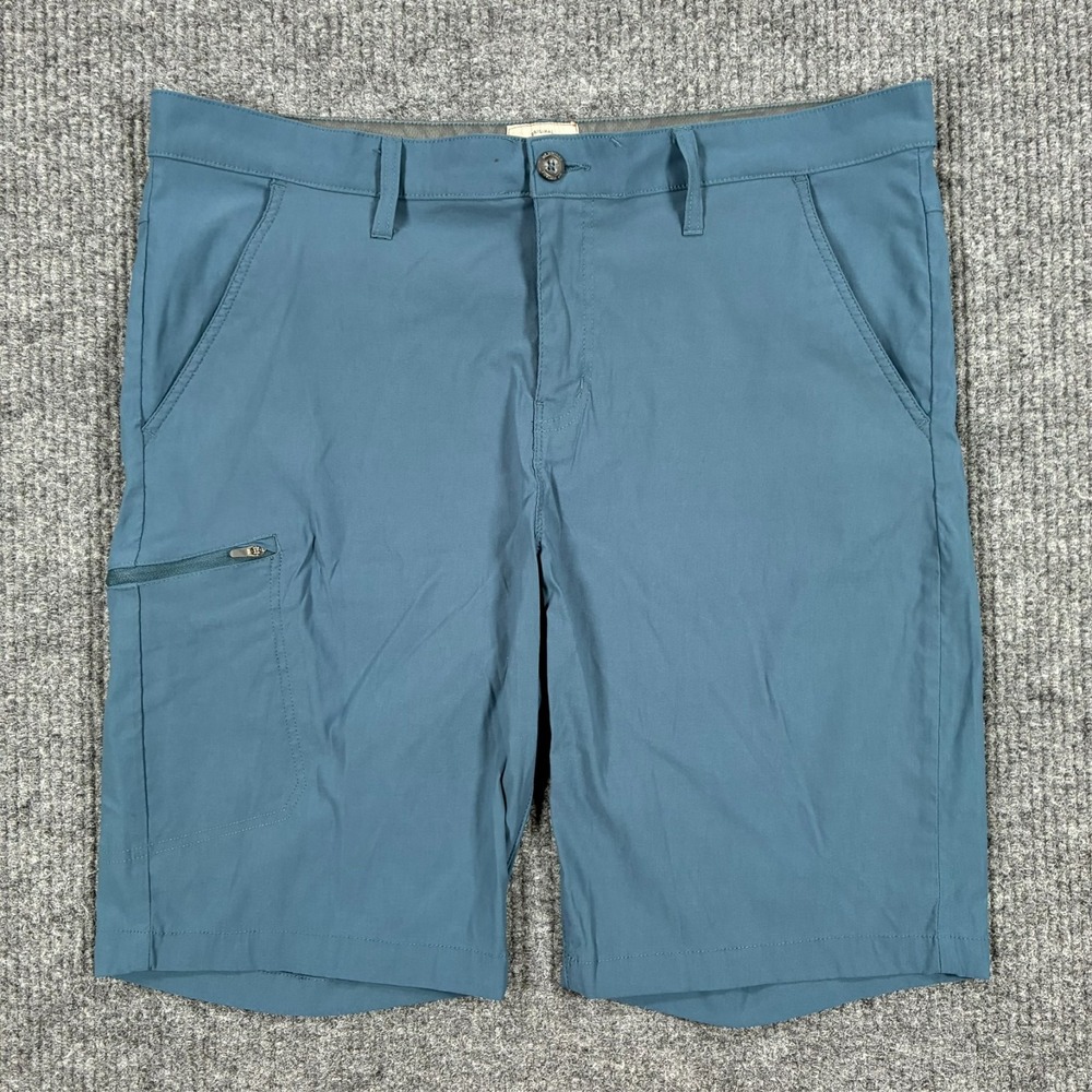 Weatherproof Vintage Cargo Shorts Mens Size 38 Regular Fit Blue Outdoor
